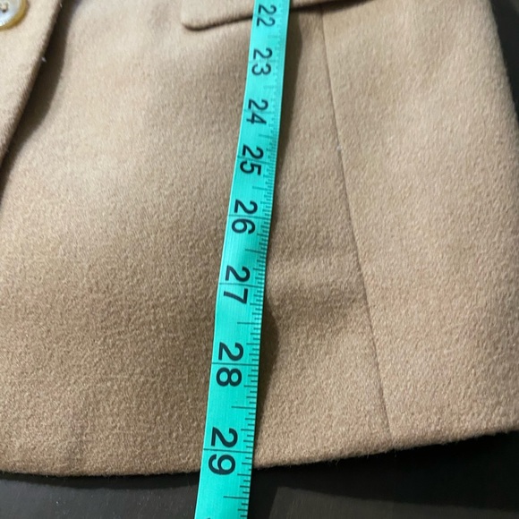 Lord and Taylor, fifth Avenue collection, tan blazer wool blend size 12 - Picture 7 of 7